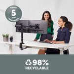 Fellowes Reflex Dual Monitor Arm