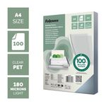 Fellowes Bndg Covers A4 180Mi Pk100