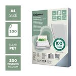 Fellowes Bndg Covers A4 200Mi Pk100