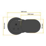 Fellowes Power Spot Type G Uk/Ie Blk