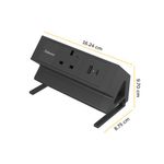 Fellowes Power Desk Type G Uk/Ie Blk