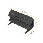 Fellowes Power Desk Type G Uk/Ie Blk