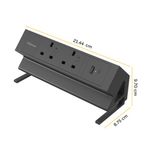 Fellowes Power Desk2 Typeg Uk/Ie Blk