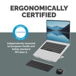 Alumia Portable Laptop Stand Silver