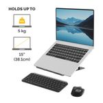 Alumia Portable Laptop Stand Black