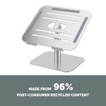 Alumia Desk Based Laptop Stand Slv