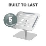 Alumia Desk Based Laptop Stand Slv