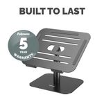 Alumia Desk Based Laptop Stand Black