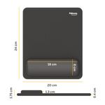 Breyta Std Mouse Pad Wrist Rest Blk
