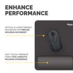 Breyta Std Mouse Pad Wrist Rest Blk