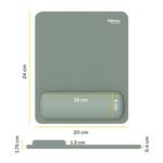 Breyta Std Mouse Pad Wrist Rest Sage