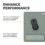 Breyta Xl Mouse Pad Wrist Rest Sage