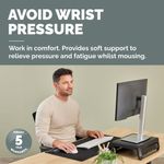 Fellowes Breyta Palm Wrist Rest Blk
