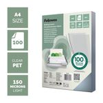 Fellowes Bndg Covers A4 150Mi Pk100