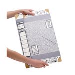 Bankers Box Mag File Grey/Wht Pk10