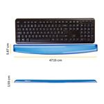 Fellowes Kbrd Wrist Support Blue