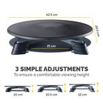 Fellowes Rotating Monitor Stand Ptfm