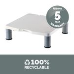 Fellowes Std Monitor Stand Platinum