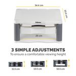 Fellowes Prem Monitor Stand + Coph