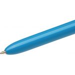 Bic 4 Colours Retract Ball Pen Pk12