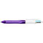 Bic 4 Colour Fashion Grip Pen Pk12