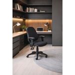 Lumo Optr Chair Adj Arms Black