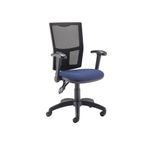 Lumo Mesh Chr Fdng Arms Royal Blue
