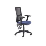 Lumo Mesh Chr Fdng Arms Royal Blue