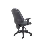 Lumo Optr Chair Adj Arms Charcoal