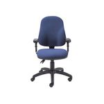 Lumo Optr Chair Adj Arms Royal Blue