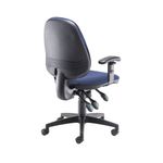 Teso Hbk Task Chair Adj Arms Blue