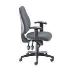 Teso Hbk Task Chair Adj Arms Char