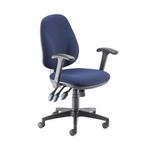 Teso Hbk Task Chair Folding Arms Blu