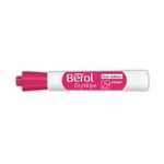 Berol D/Wipe Chisel Marker Asst Pk48