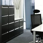 Bisley 4 Drw Filing Cab Black