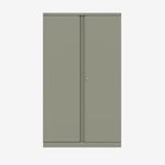 Bisley 2 Door Cupboard Goose Grey