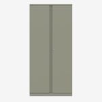Bisley 2 Door Cupboard Goose Grey