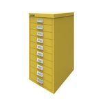 Bisley 10 Mdr Cabinet Canary Yellow