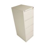 Bisley 4 Drw Filing Cab Chalk