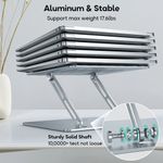 Adjustable Laptop Stand 17In Silver