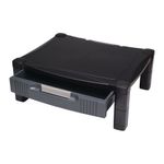 Contour Ergonomics Adj Mon Stand Blk