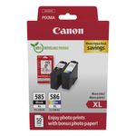 Canon Pg-585Xl Cl-586Xl Photo Val Pk