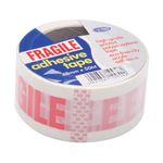 Fragile Adhesive Tape 48Mmx50M Pk6