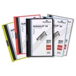 Durable 3Mm Duraclip File Blk Pk25