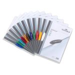 Durable Swingclip Folder Dk Blu Pk25