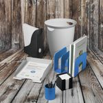 Durable Note Disp Box Eco Black