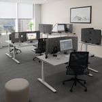 Durable Desk Divider Panel 120Cm Gry