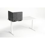 Durable Desk Divider Panel 120Cm Gry
