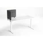 Durable Desk Divider Panel 120Cm Gry