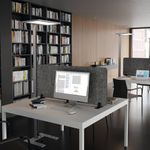 Durable Desk Divider Panel 120Cm Gry